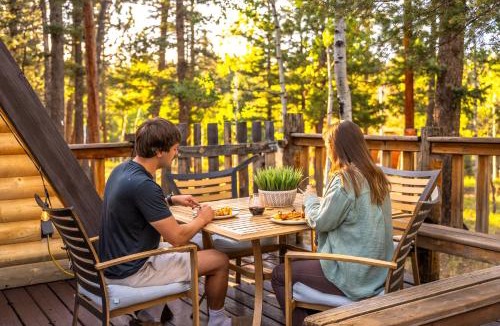 Spring Valley House | Timber A-Frame, Large Deck, Hot Tub, Fireplace