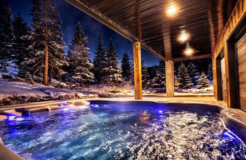Meadow View Heights House | Luxury A-Frame w Sauna & Hot Tub that sleeps 10